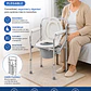 Inodoro Cromado Vitality Tipo Guardian Baño Portatil Plegable - Miniatura 3