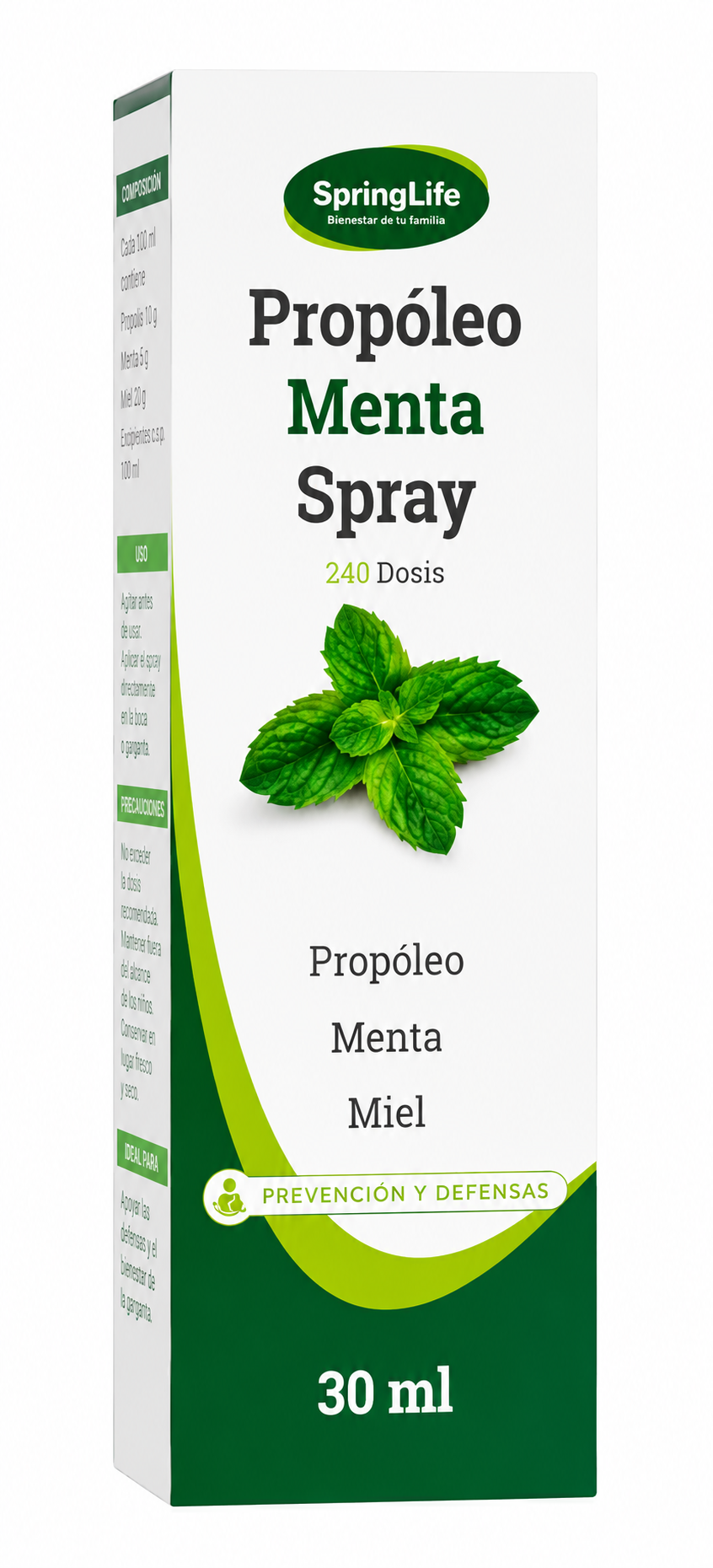 Propoleo Menta Spray Springlife 30Ml