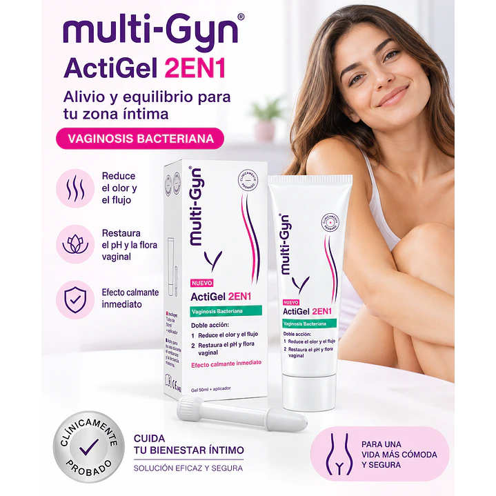 Gel Vaginal MultiGyn Actigel 50 Ml 2