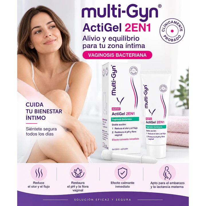 Gel Vaginal MultiGyn Actigel 50 Ml 5