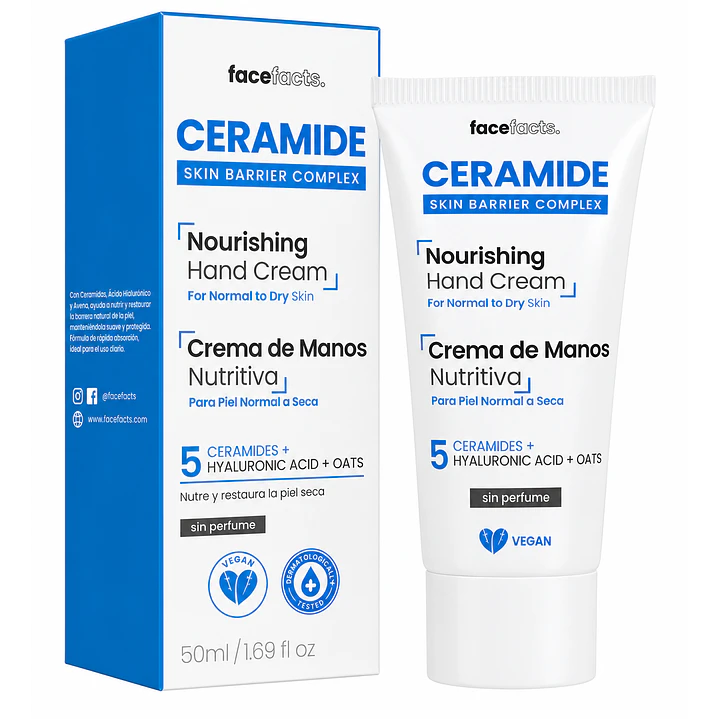 Ceramide Crema De Mano Nutritiva 50Ml  1