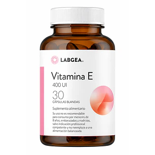 Vitamina E 400 UI Labgea 30 Cápsulas Blandas