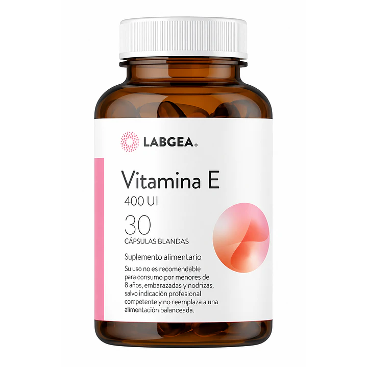 Vitamina E 400 UI Labgea 30 Cápsulas Blandas 1