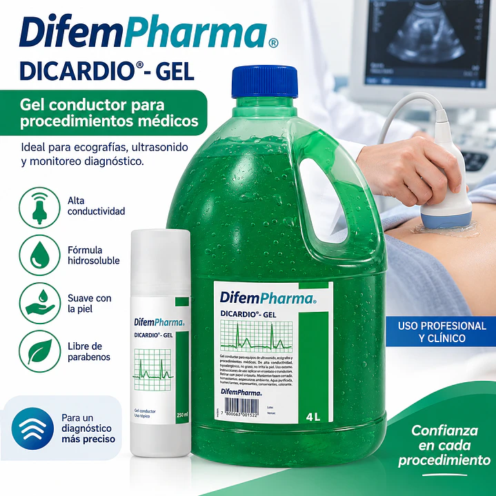 Dicardio Gel 4 Litros + Aplicador 250 Ml 3