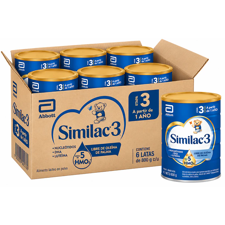 Similac 3 5hmo 800Gr Caja X6 1
