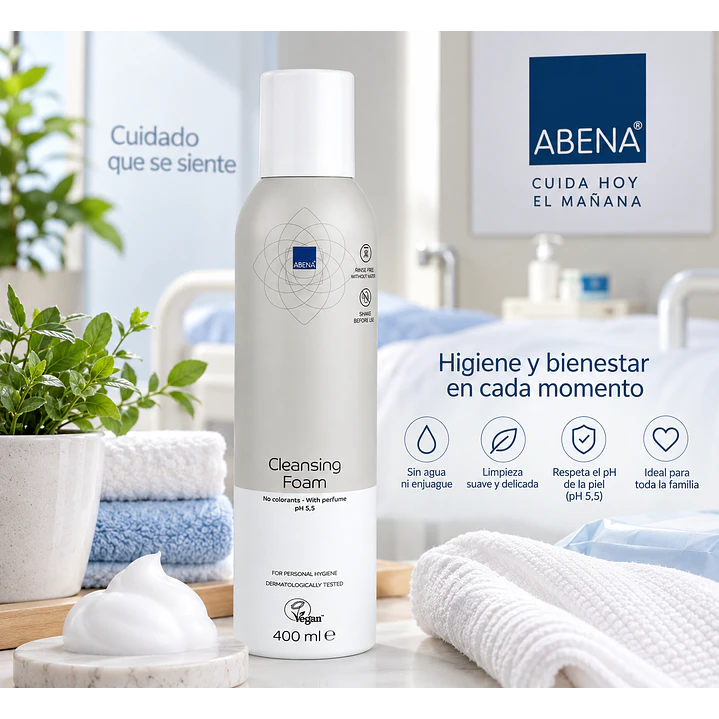 Espuma Europea Limpiadora Abena 400 Ml  2