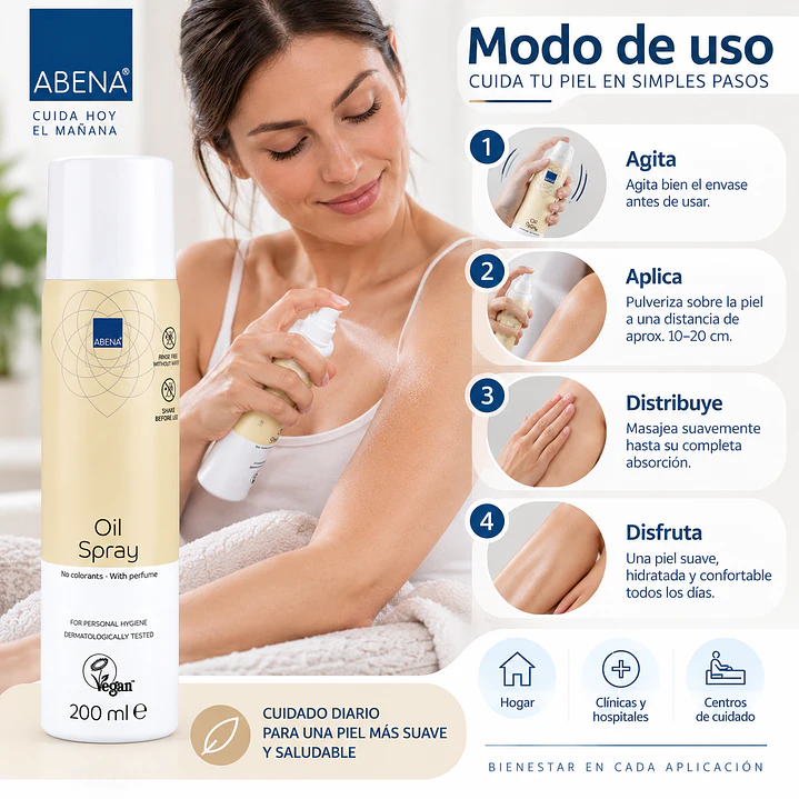 Aceite en Spray Abena 200 Ml  5