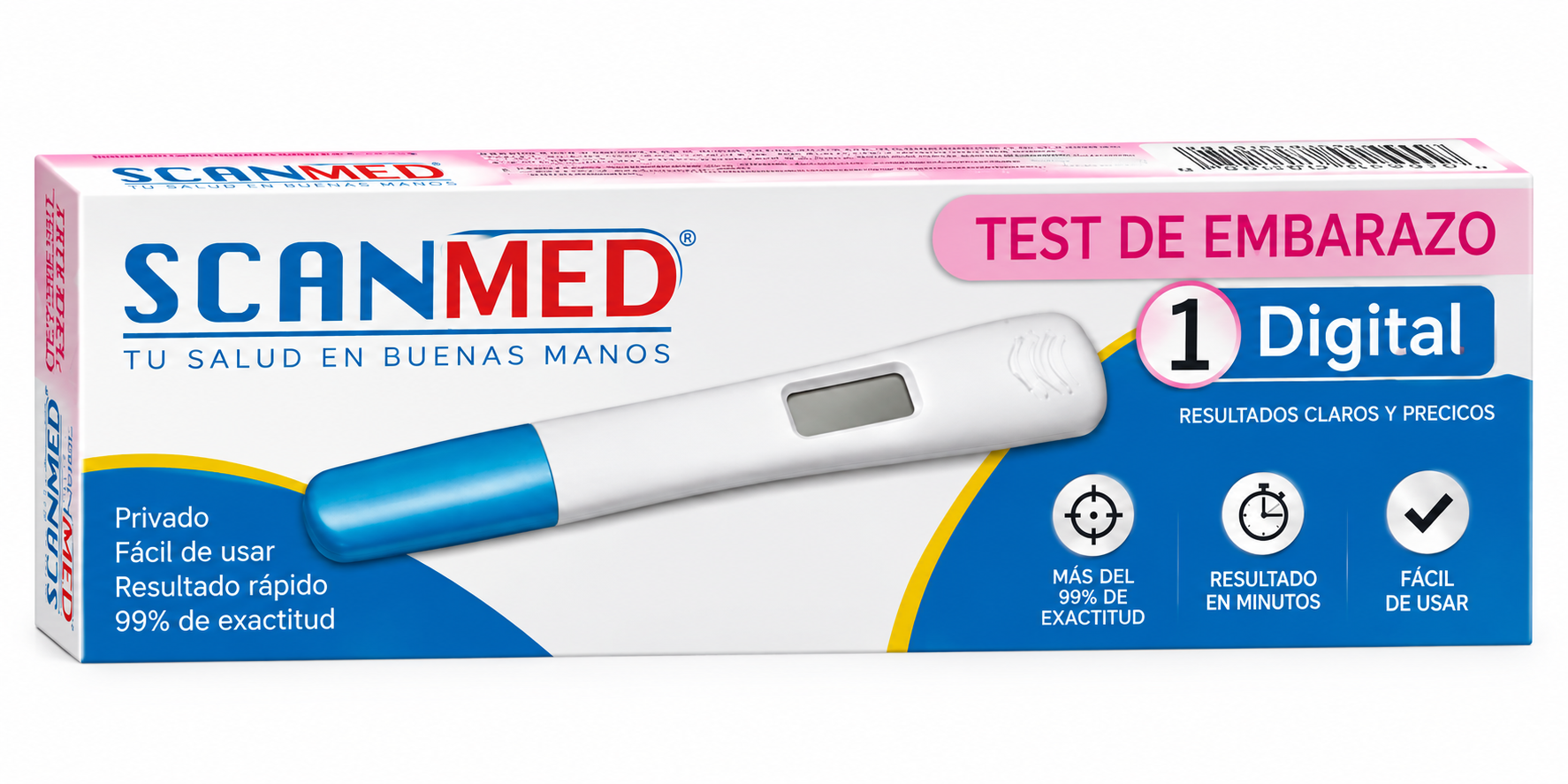 Test de Embarazo Digital Scanmed