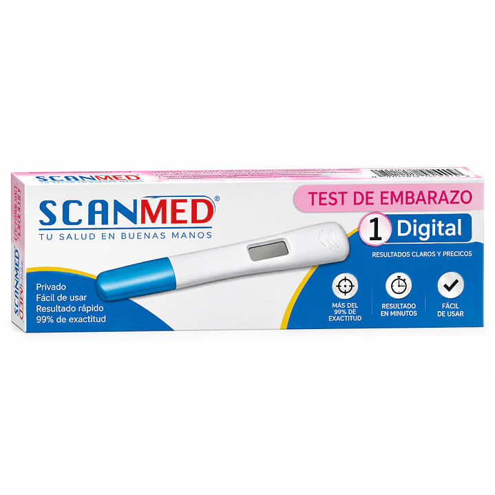  Test de Embarazo Digital Scanmed  1