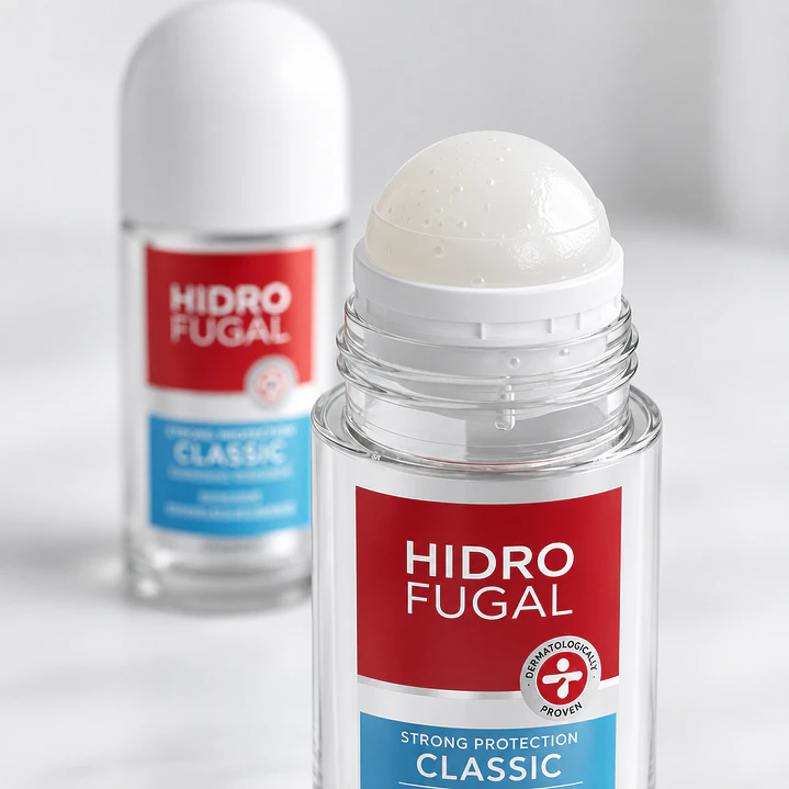Desodorante Hidrofugal Classic Antitranspirante Roll On 50 Ml  3