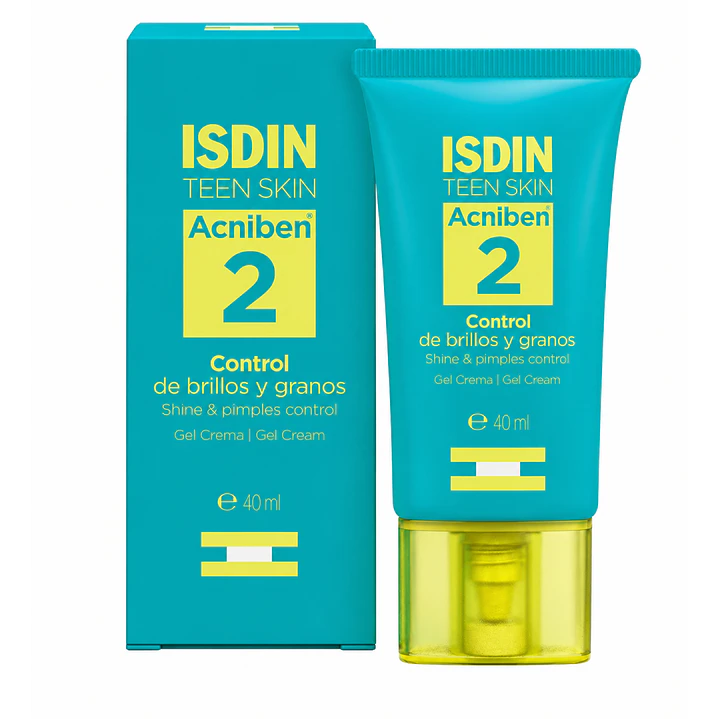 Isdin Acniben Control De Brillos Y Granos Gel Crema 40Ml 1