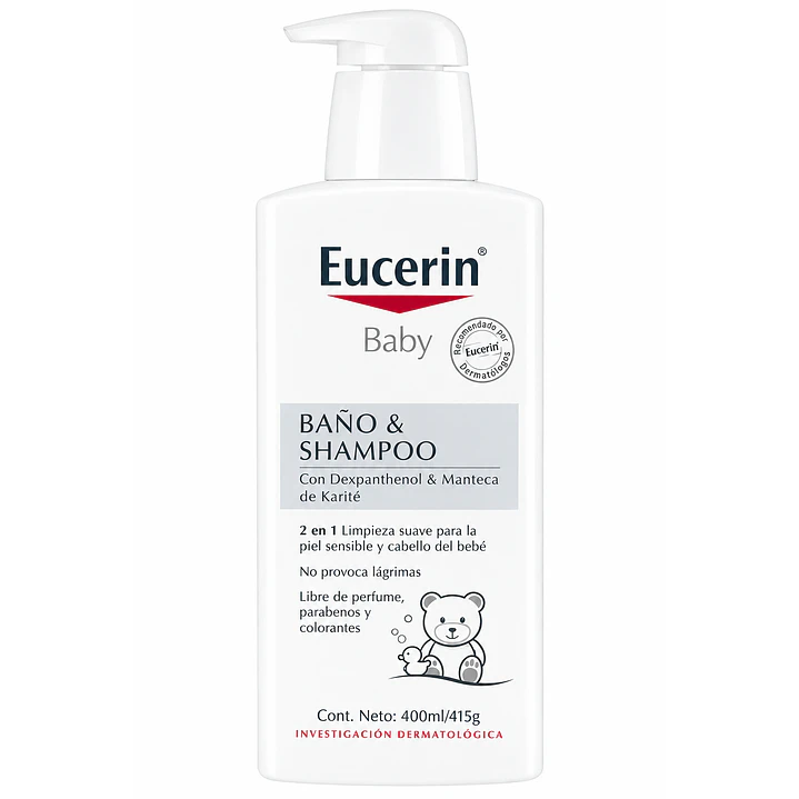 Eucerin Baby Baño & Shampoo 400 Ml 1