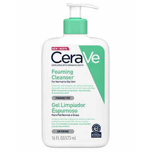 Gel Limpiador Espumoso 473 Ml Tipo De Piel Normal A Grasa