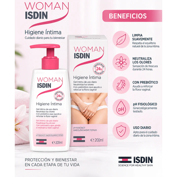 Isdin Woman Higiene Intima 200Ml 5