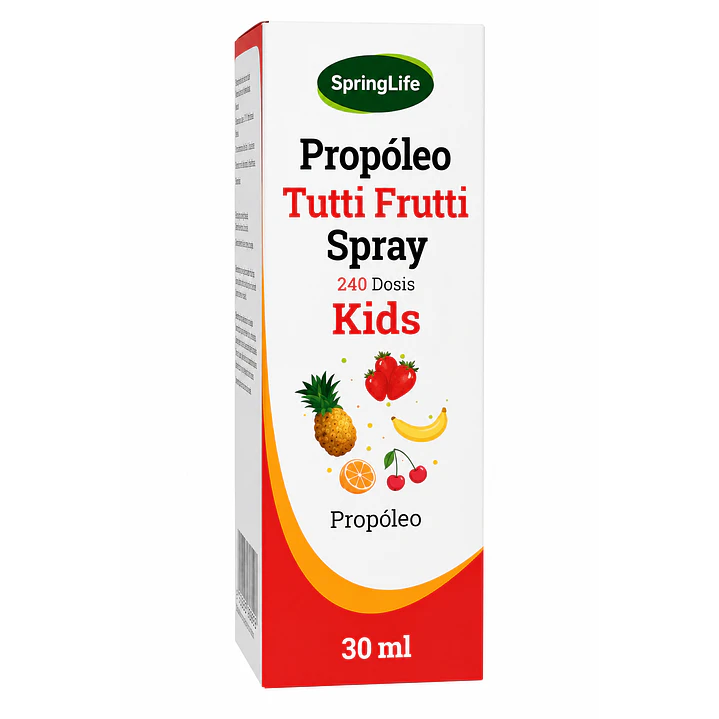 Propoleo Kids Tutti Fruti Spray Springlife 240 Dosis 30Ml 1
