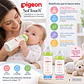 Pack Biberon Mamadera Pigeon Softouch Vidrio Verde 160ml Y 240ml - Miniatura 3