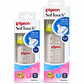Pack Biberon Mamadera Pigeon Softouch Vidrio Verde 160ml Y 240ml - Miniatura 1