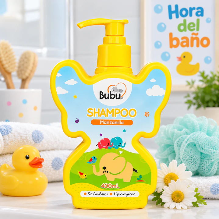 Bubu Shampoo Para Niños 400Ml 3