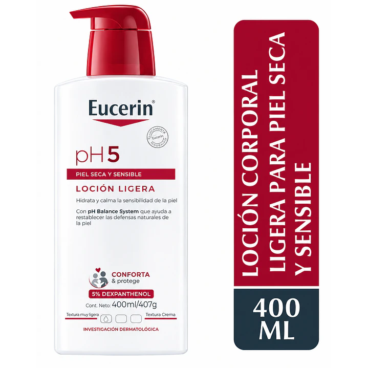 Eucerin Ph5 Loción Hidratante Piel Seca Y Sensible 400Ml 1