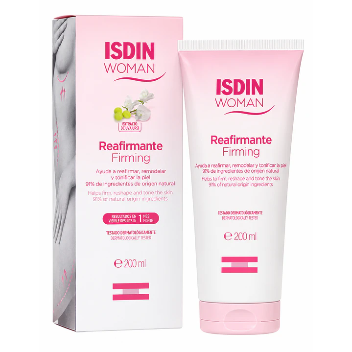 Isdin Woman Crema Reafirmante Para Flacidez Cutánea 200Ml 1