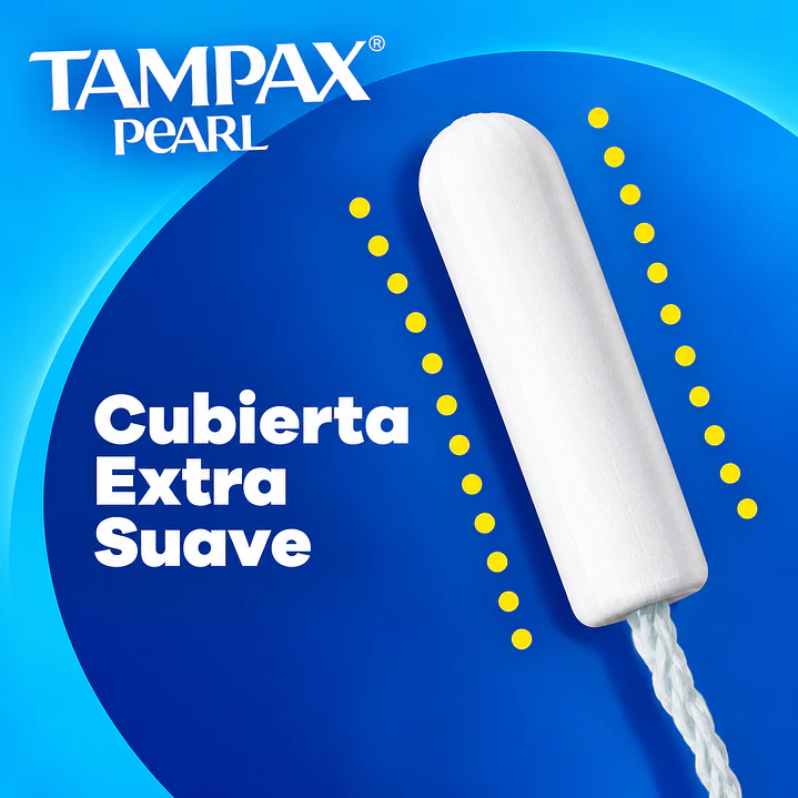 Tampones Tampax Pearl Super X8 Unidades 2