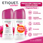 Pack X2 Desodorante Etiquet Roll-On Women Floral 60G - Miniatura 3