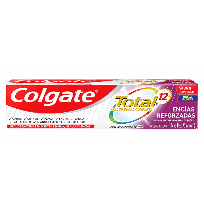 Pasta Dental Colgate Total 12 Encías Reforzadas 75 Ml 2