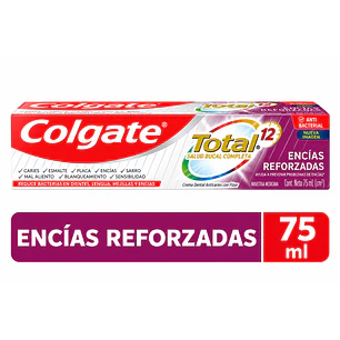 Pasta Dental Colgate Total 12 Encías Reforzadas 75 Ml