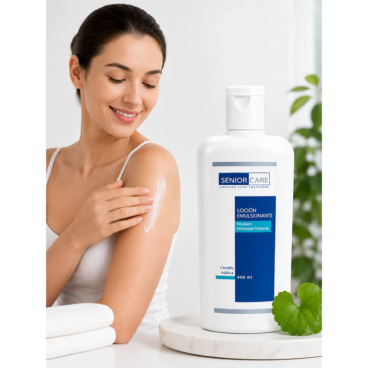 Senior Care Locion Emulsionante Centella Asiatica 400 Ml Caja X12 3