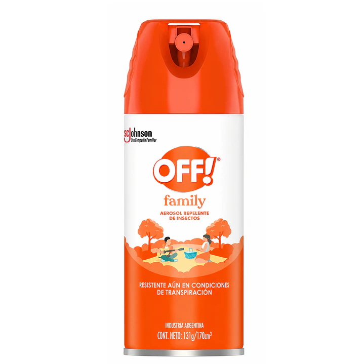 Repelente Para Mosquitos Off Family x170Ml Pack X6 2