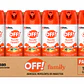 Repelente Para Mosquitos Off Family x170Ml Pack X6 - Miniatura 1