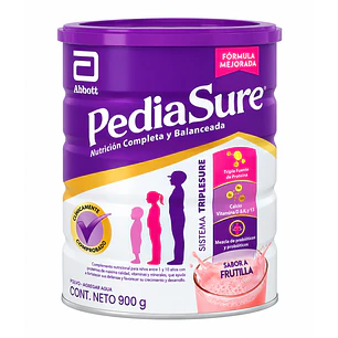 PediaSure Suplemento Nutricional sabor Frutilla 900G