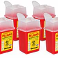 Caja Eliminación De Material Cortopunzante 1 Litro Pack x5 - Miniatura 1