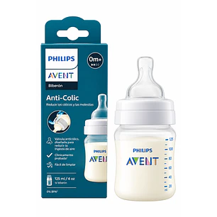 Mamadera Philips Avent Anti-cólico 125 ml +0m