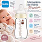 Mamadera De Vidrio Premium Feel Good 2m+ 260ml Mam - Miniatura 4