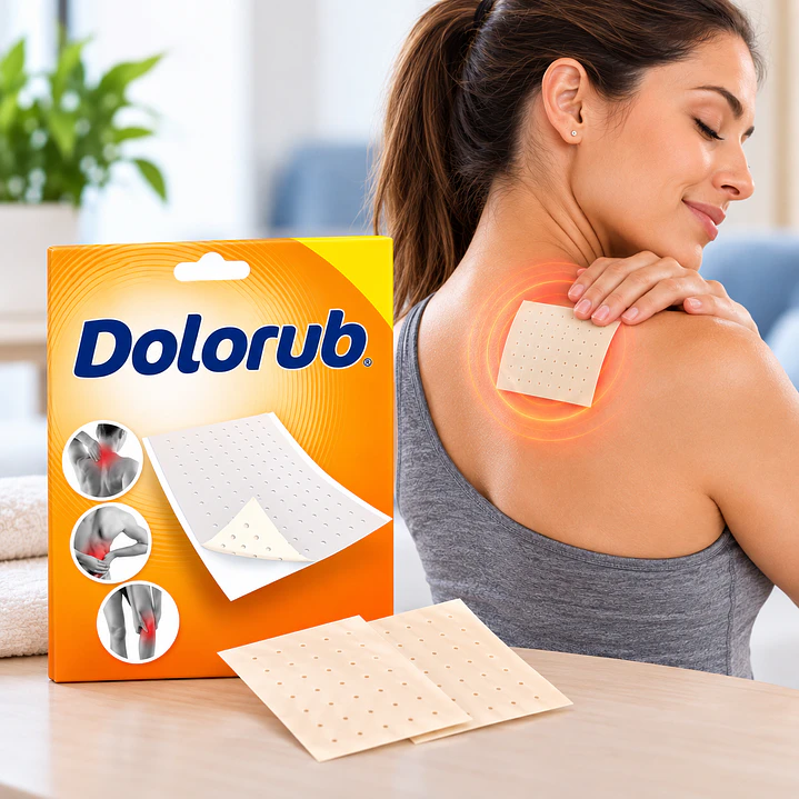 Dolorub Parche Poroso con Hilos de Cobre 10 x 7 cm – 2 Unidades 6