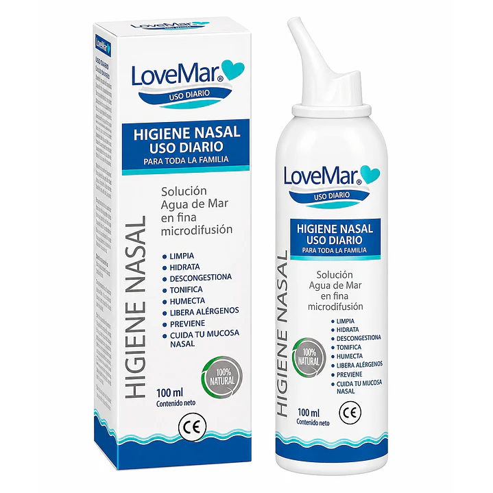 Solución Agua De Mar Lovemar Adulto 100Ml 1