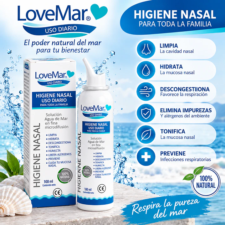 Solución Agua De Mar Lovemar Adulto 100Ml 4