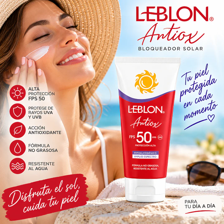 Leblon Bloqueador Solar Antiox - 50g - Fps 50 6