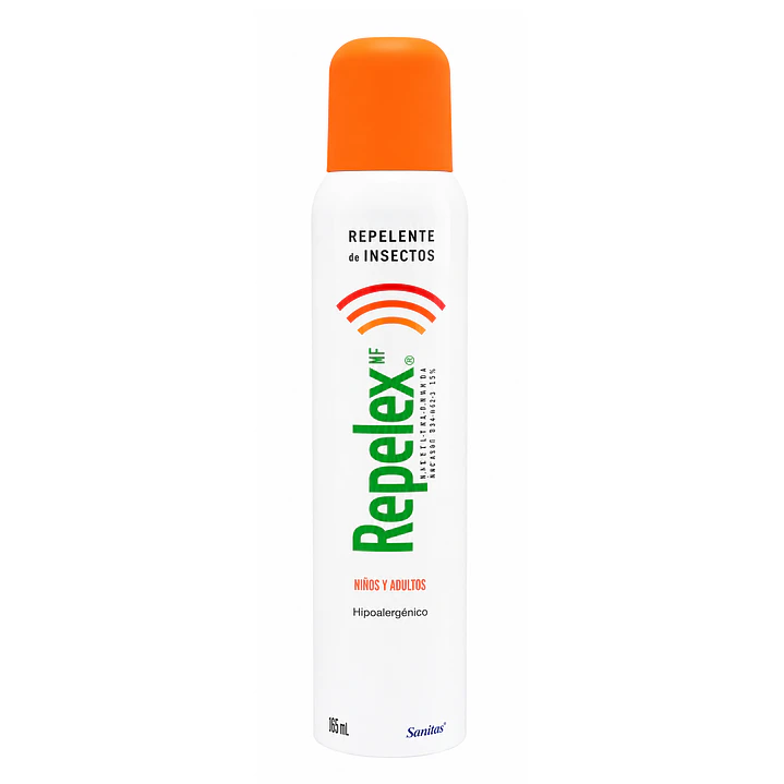 Repelex Nf Repelente De Insectos 15% Deet Aerosol 165 Ml Pack X3 2