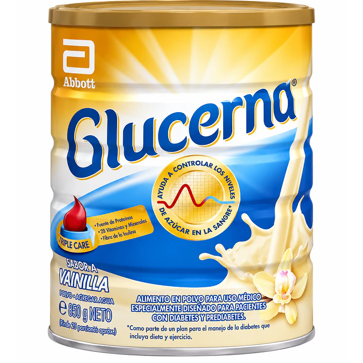 Glucerna Vainilla 850G Caja X6 2