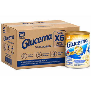Glucerna Vainilla 850G Caja X6
