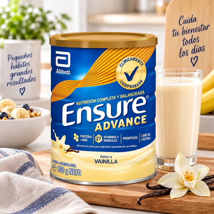 Ensure Advance Sabor Vainilla 850G 3