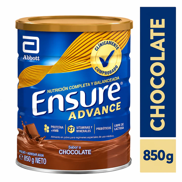 Ensure Advance Sabor Chocolate 850G 2