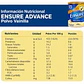 Ensure Advance Sabor Vainilla 850G Caja X6 - Miniatura 8