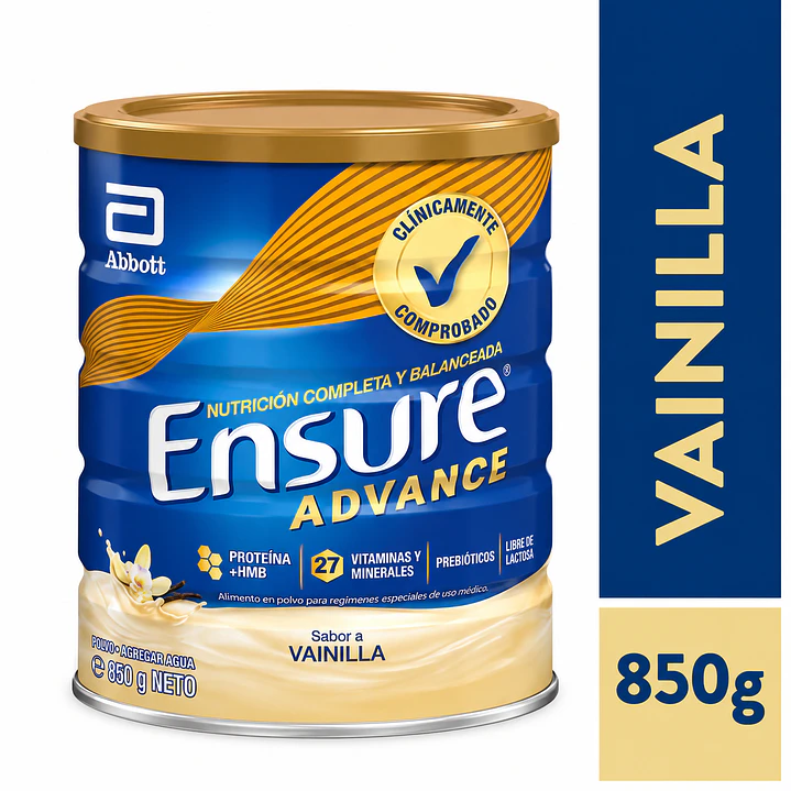 Ensure Advance Sabor Vainilla 850G 2