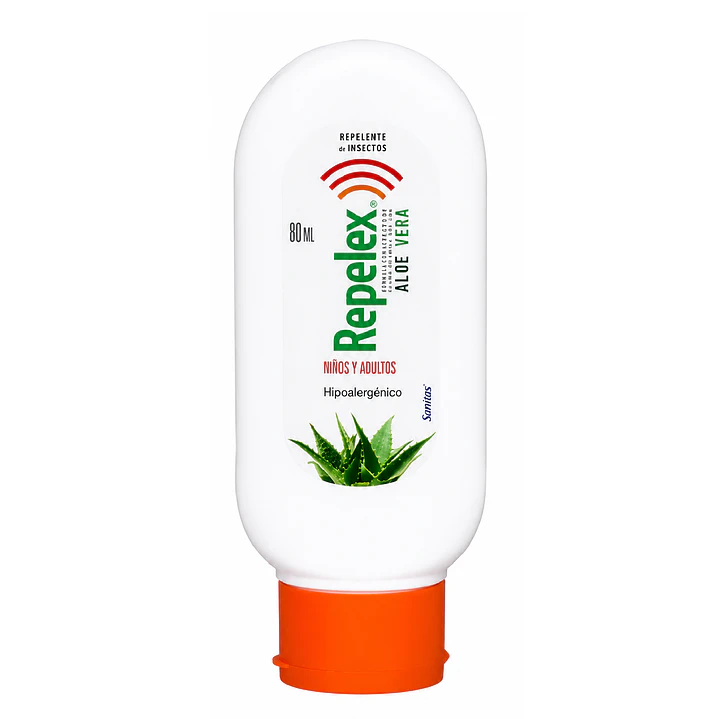 Repelex Aloe Vera Repelente De Insectos Niños-adultos 80G Pack X6 2