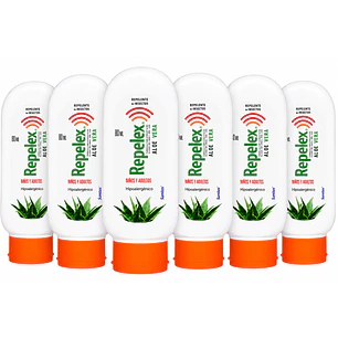 Repelex Aloe Vera Repelente De Insectos Niños-adultos 80G Pack X6