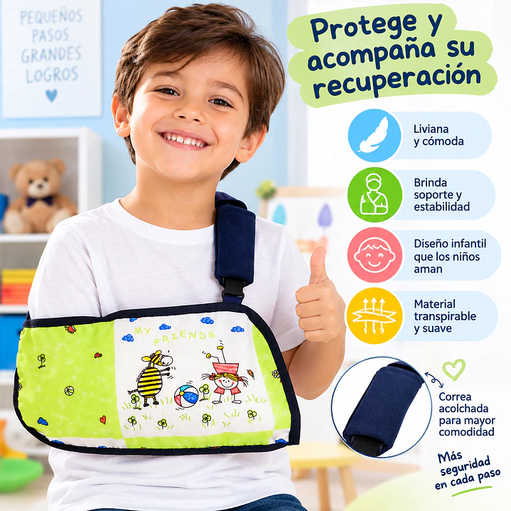 Cabestrillo Infantil De Tela 3