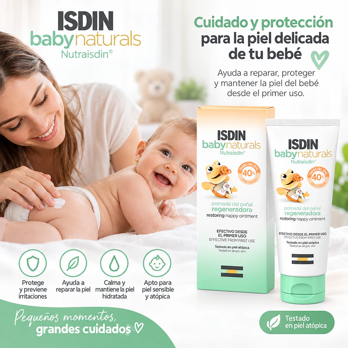 Nutraisdin Baby Naturals Zn40 Pomada Reparadora 100 Ml 6